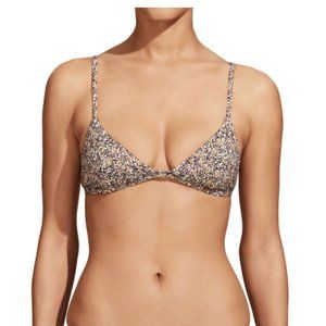 MATTEAU Petite triangle top 3 A/B Lemon Berry Print